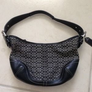 Black Coach bag 100% authentic