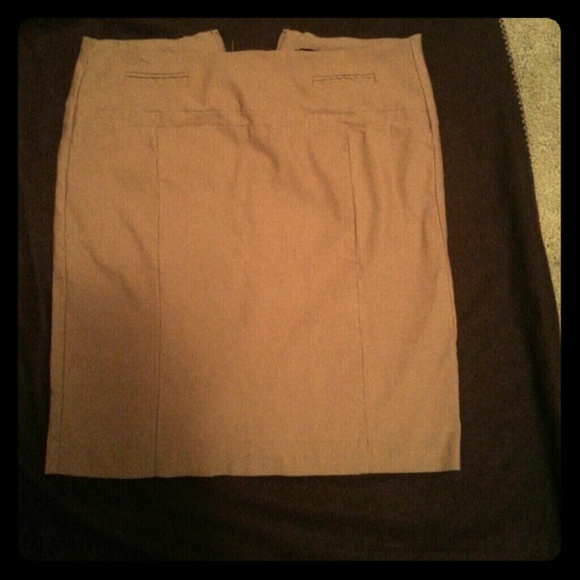 Khaki skirt