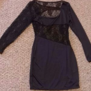 Black Lacey Dress from Priscilla Crystals Boutique