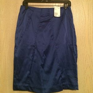 Royal Blue Pencil Skirt
