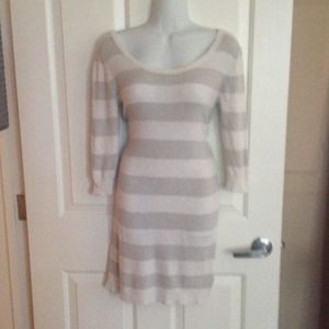 SOLD Free People striped sweater dress