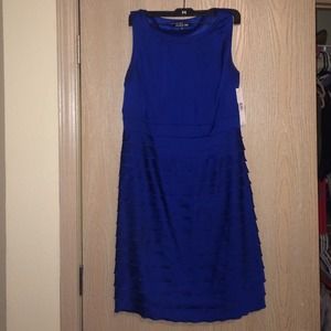 Gianni Bini Beautiful Royal Blue Dress