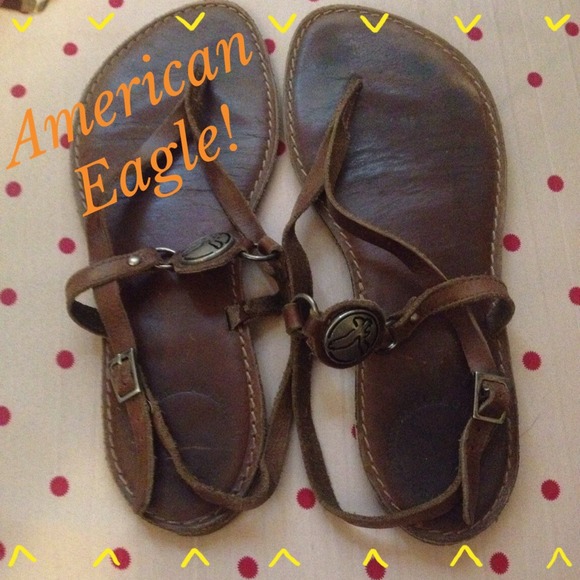 Brown American Eagle Outfitters Sandals