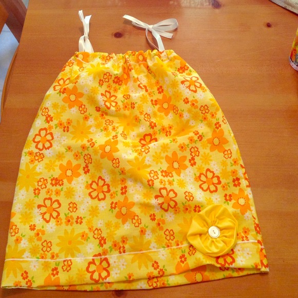 Handmade pillow case dress