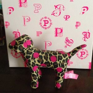 Victoria's Secret stuffed dog