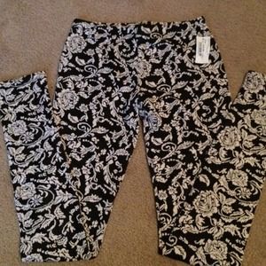 Floral leggings