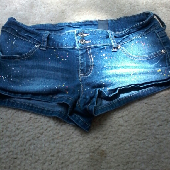 Adorable denim shorts!