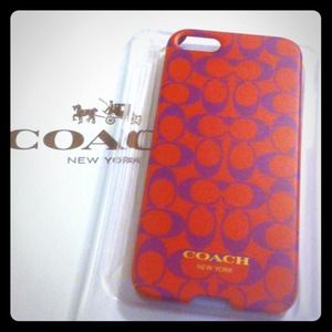 Coach iPhone 5 case Signature C design for 5/5S