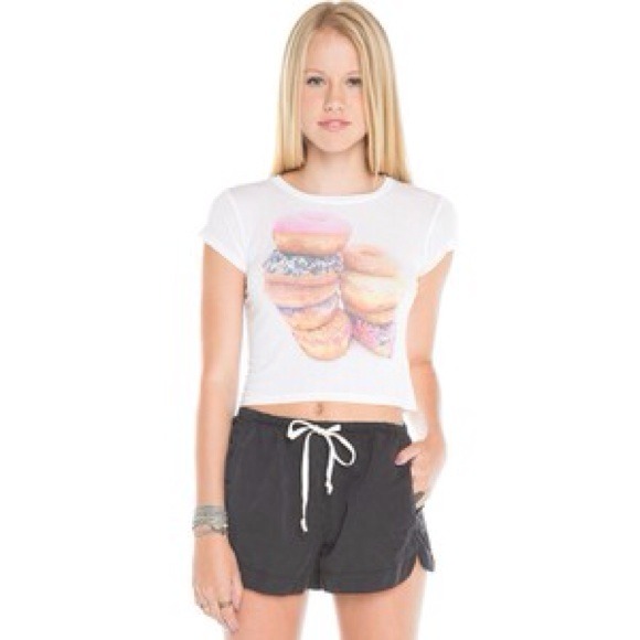 Brandy Melville Donut Crop Top ("Carolina" style)