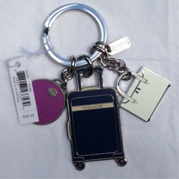 Coach Accessories - SALE♥️$25. COACH TRAVEL MULTI MIX/SILVER TONE