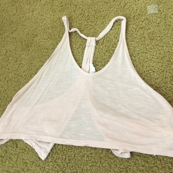 Cropped cutout urban outfitters top
