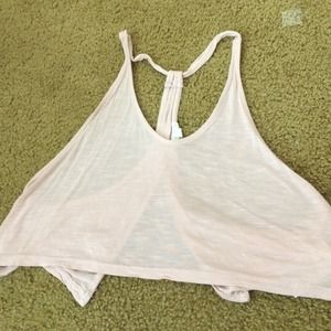 Cropped cutout urban outfitters top