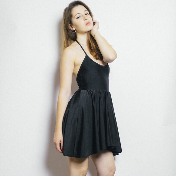 Black Skater Dress