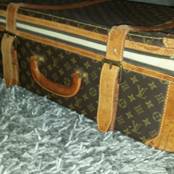 Vintage Louis Vuitton large suitcase