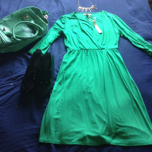 New With Tag - Kpenar faux wrap dress - Picture 1 of 3