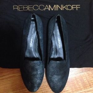 Rebecca Minkoff women's Belgian loafer- navy