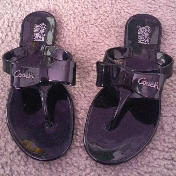Coach Bow Sandals