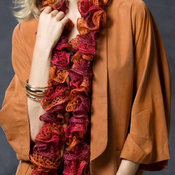 Hand Crochet Scarf - Picture 2 of 3