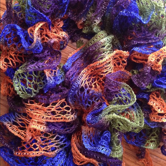 Hand Crochet Scarf - Picture 3 of 3