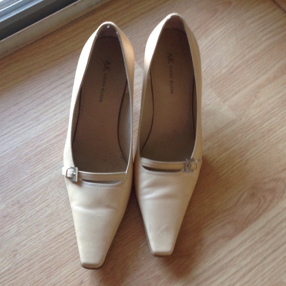 Cream Colored Anne Klein Pumps