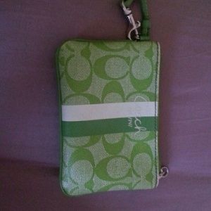 Coach wristlet