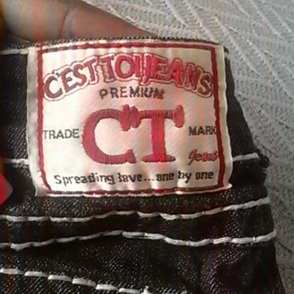 C'est Toi  jean skirt! - Picture 4 of 4