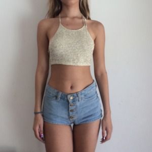 Sunflower Halter Top