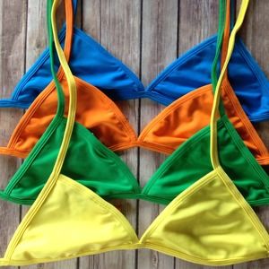 Set of 4 San Lorenzo bikini tops