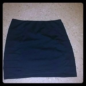 Navy blue skirt