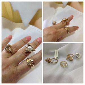 Three ring combo ring