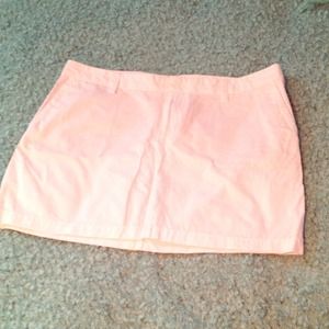 Gap white mini skirt