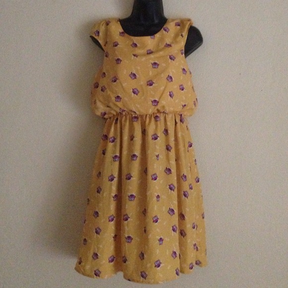 Dresses & Skirts - 🎉Host Pick🎉 Adorable owl print dress