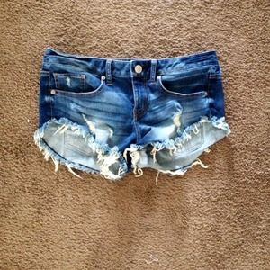 Express Jean Shorts