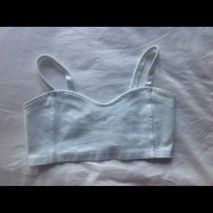 Sold - Brandy Melville Light Blue Chiyo Bra
