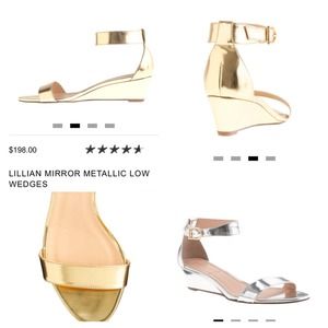 🚫SOLD on Tradesy🚫Lilian Mirror Metallic