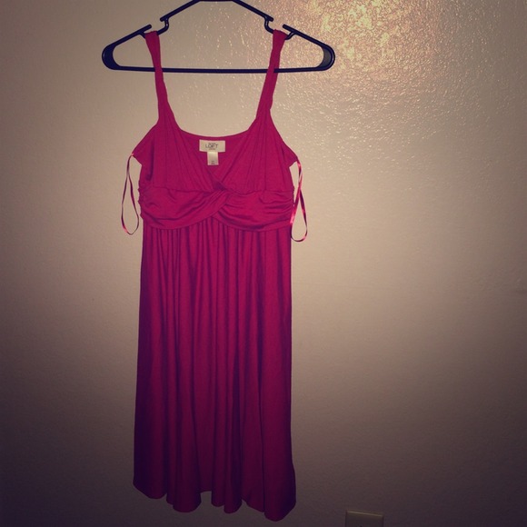 Pink dress