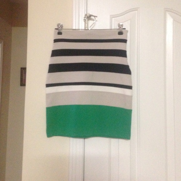 Express high waist skirt