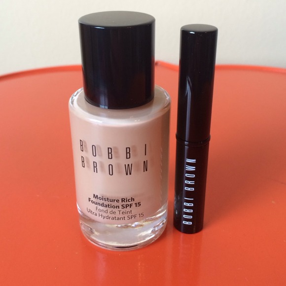 New BOBBI BROWN foundation & stick concealer