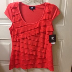RESERVED for @jgg1417 Coral cap sleeve knit top