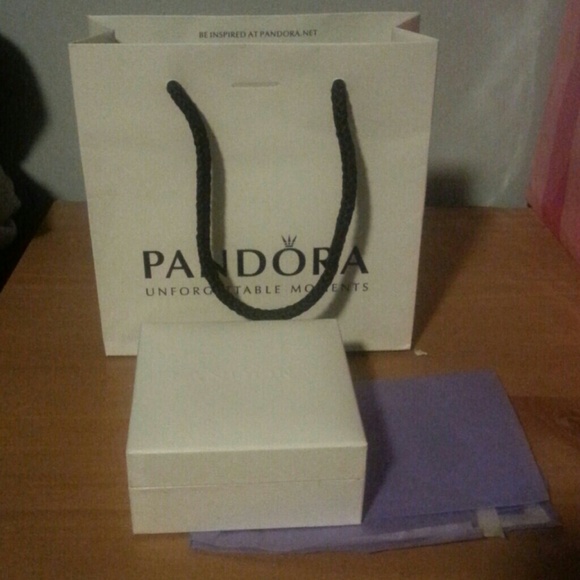 Pandora Bracelet Box, Bag and Tissue Paper