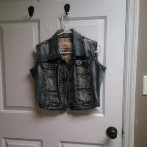Denim vest
