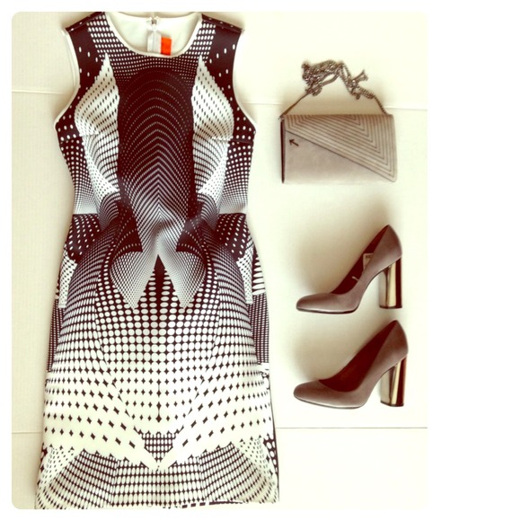 Zara Shoes - Zara Dark Grey w/ Silver Mirror Heel Pump