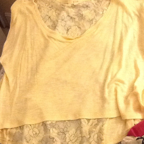 High low shirt.