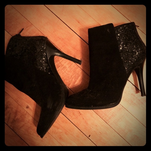 Fun and flirty sparkle booties