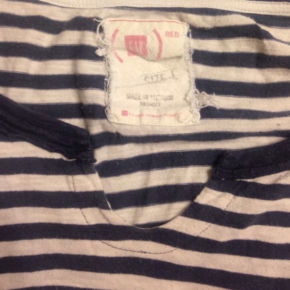 GAP RED COLLECTION Striped Long Sleeve (L)