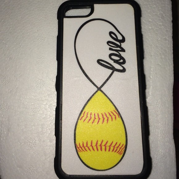 I phone 5/5s softball case.