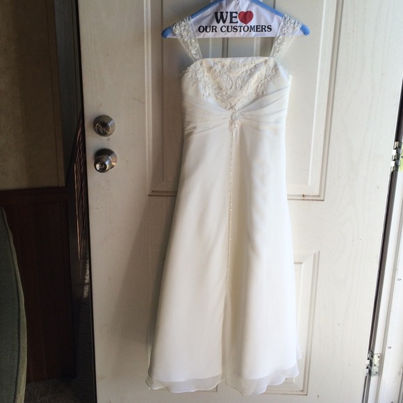 Girls size 7 flower girl dress