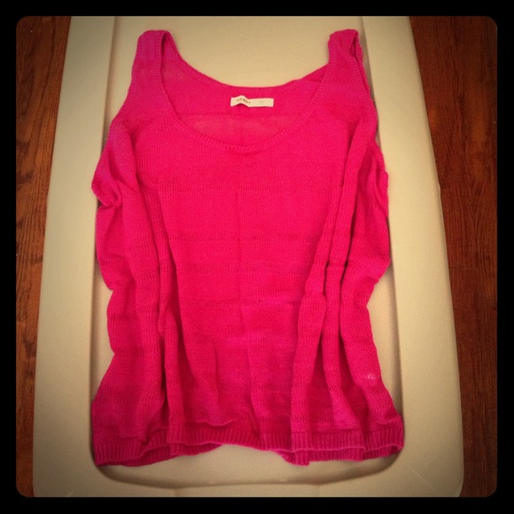 Pink Tank Sweater