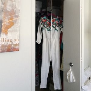 Floral jumpsuit
