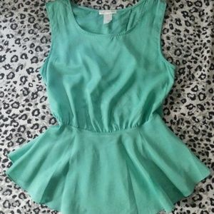Mint Green Top